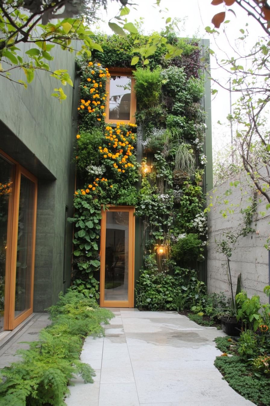 Vertical Herb Garden Walls