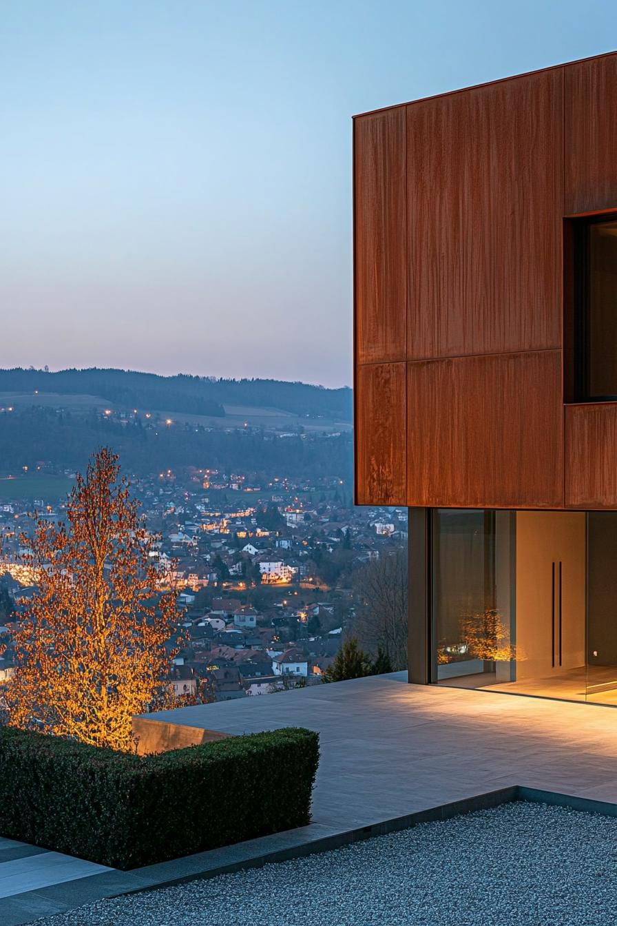 Timber and Corten Steel for an Industrial Edge - photo 4