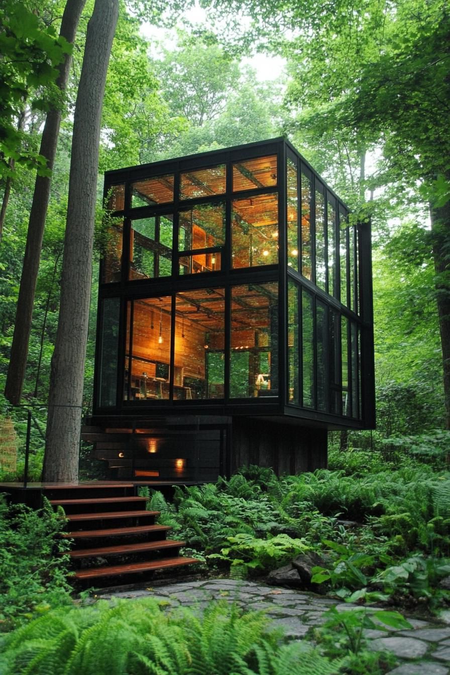 Minimalist Glass Cube Houses - photo 3