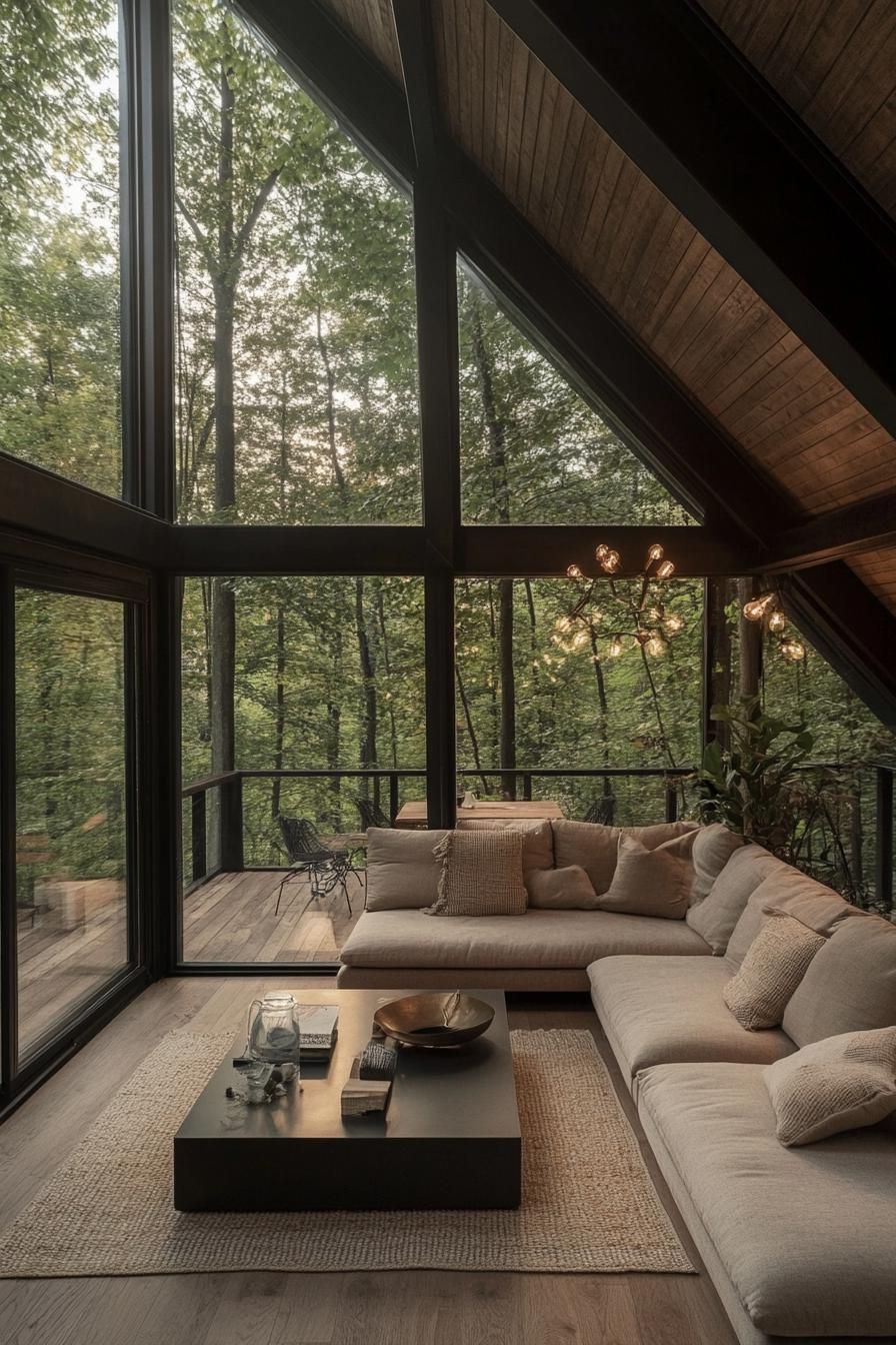 Cabin with Glass Sunroom - photo 2