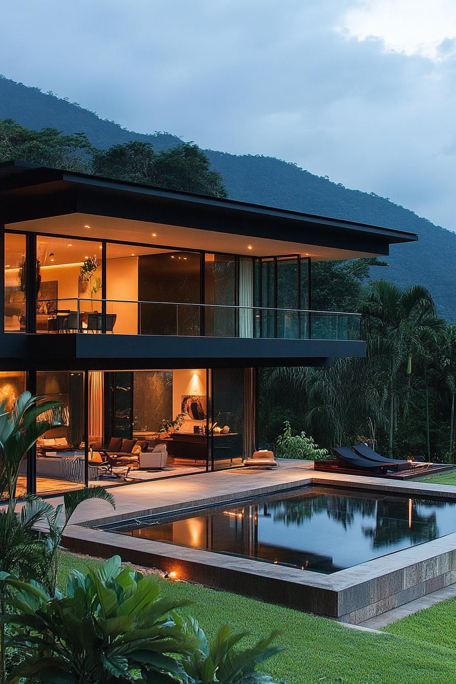 Glass-walled Living Space - photo 4