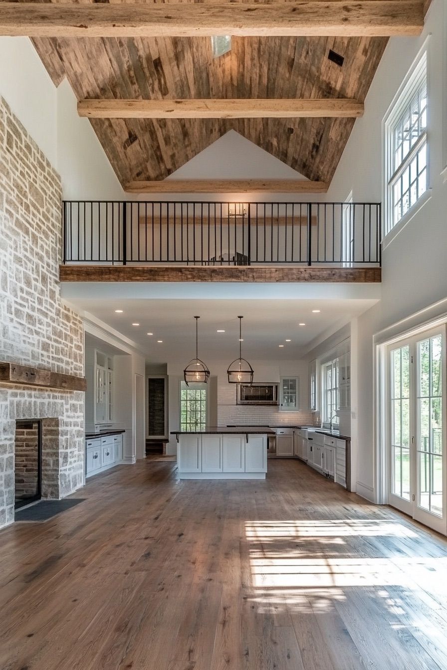 An Elevated Indoor Balcony