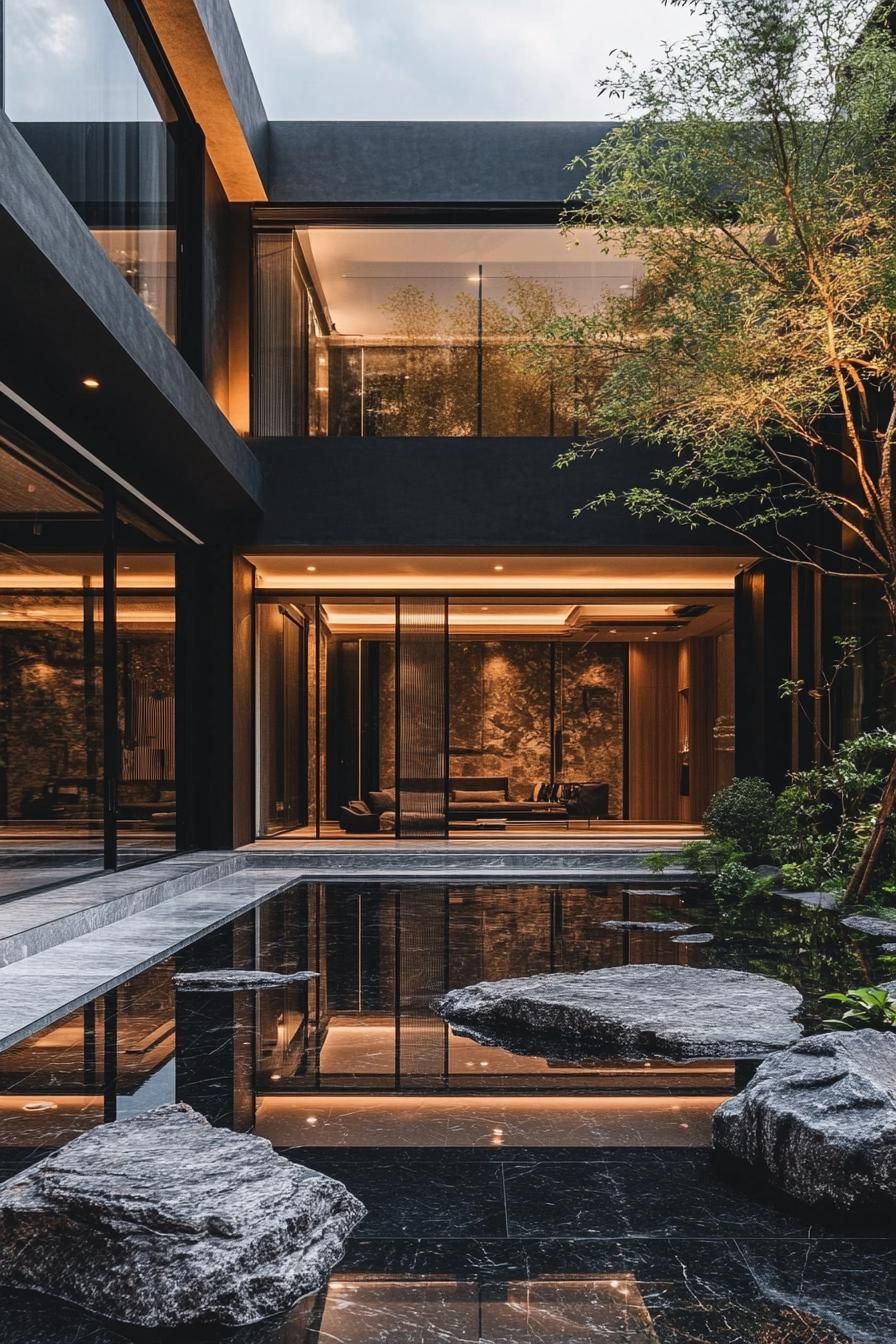 Modern Villa Oasis Surrounded by Nature