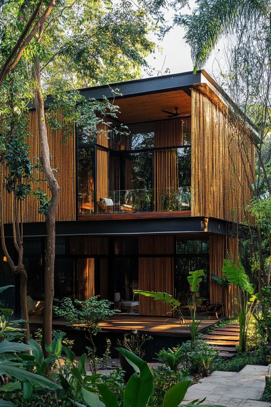 Stilted Bamboo Hut