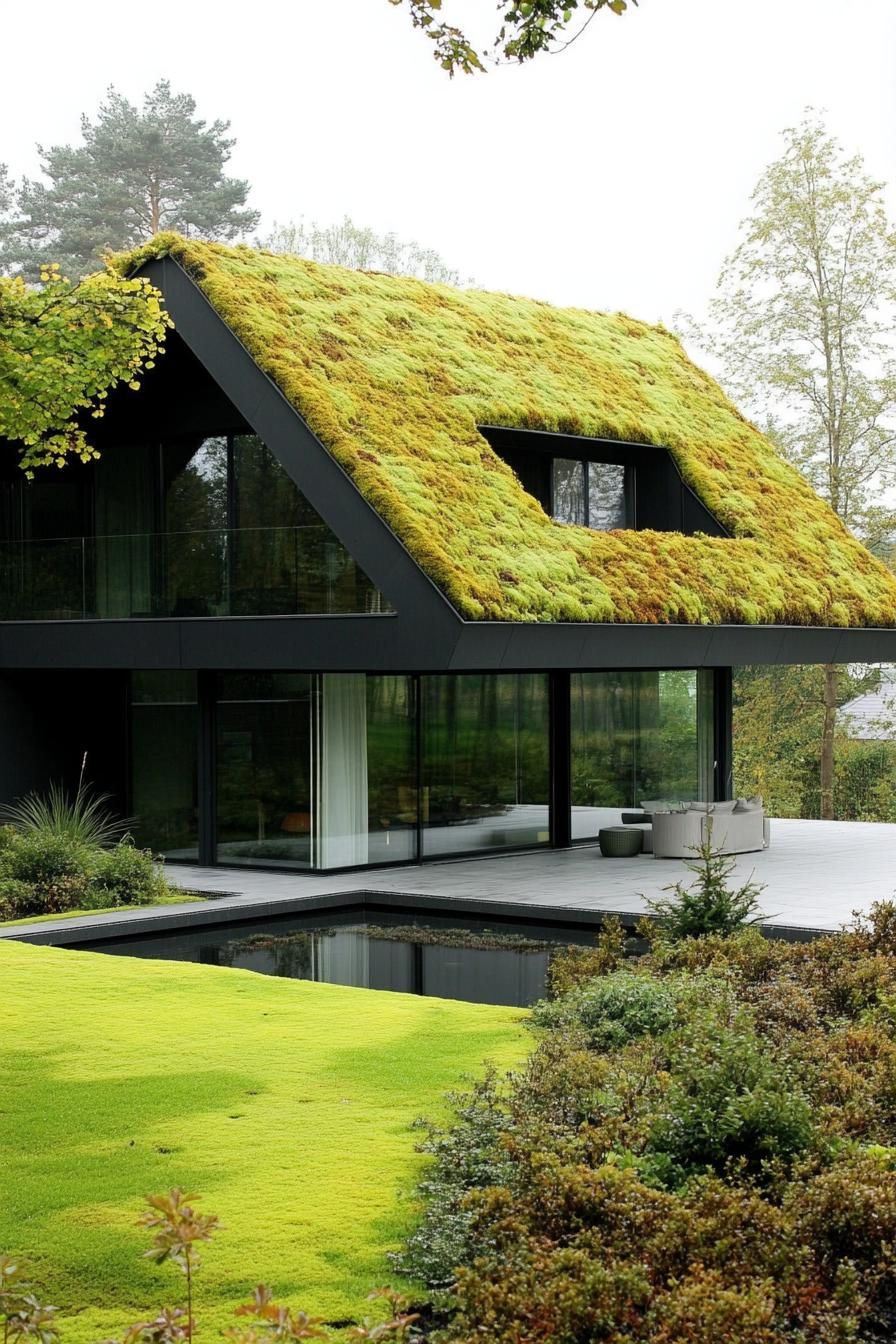 Moss-Covered Roofing Ideas - photo 2