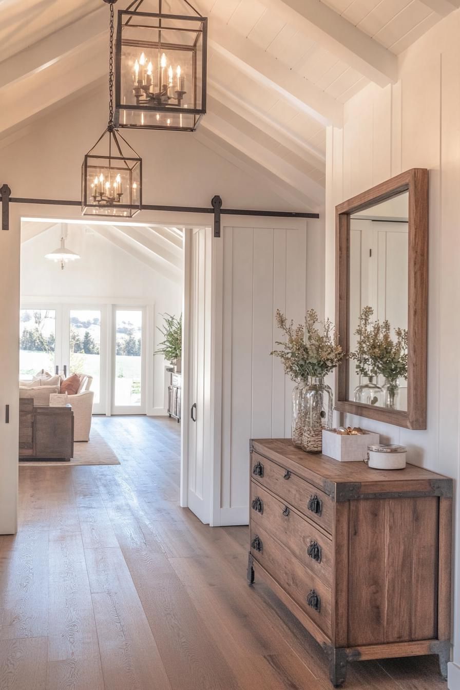 Sliding Barn Doors at the Entry - photo 3