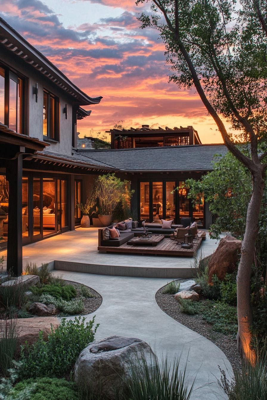 Courtyards Built On Feng Shui Rules - photo 4