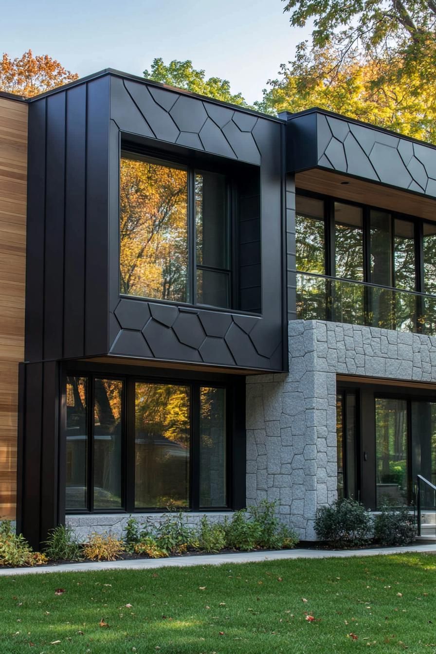 Bold Geometric Facade Accents - photo 4
