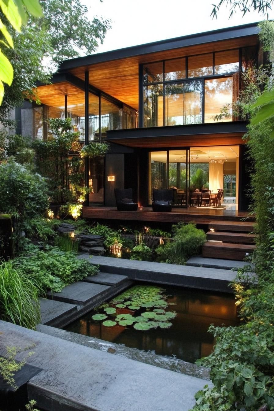 Contemporary Homes Blending Steel and Wood - photo 3