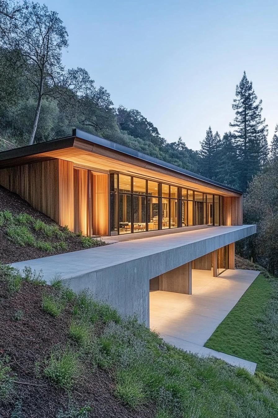 Glass-Paneled Paradise in the Forest