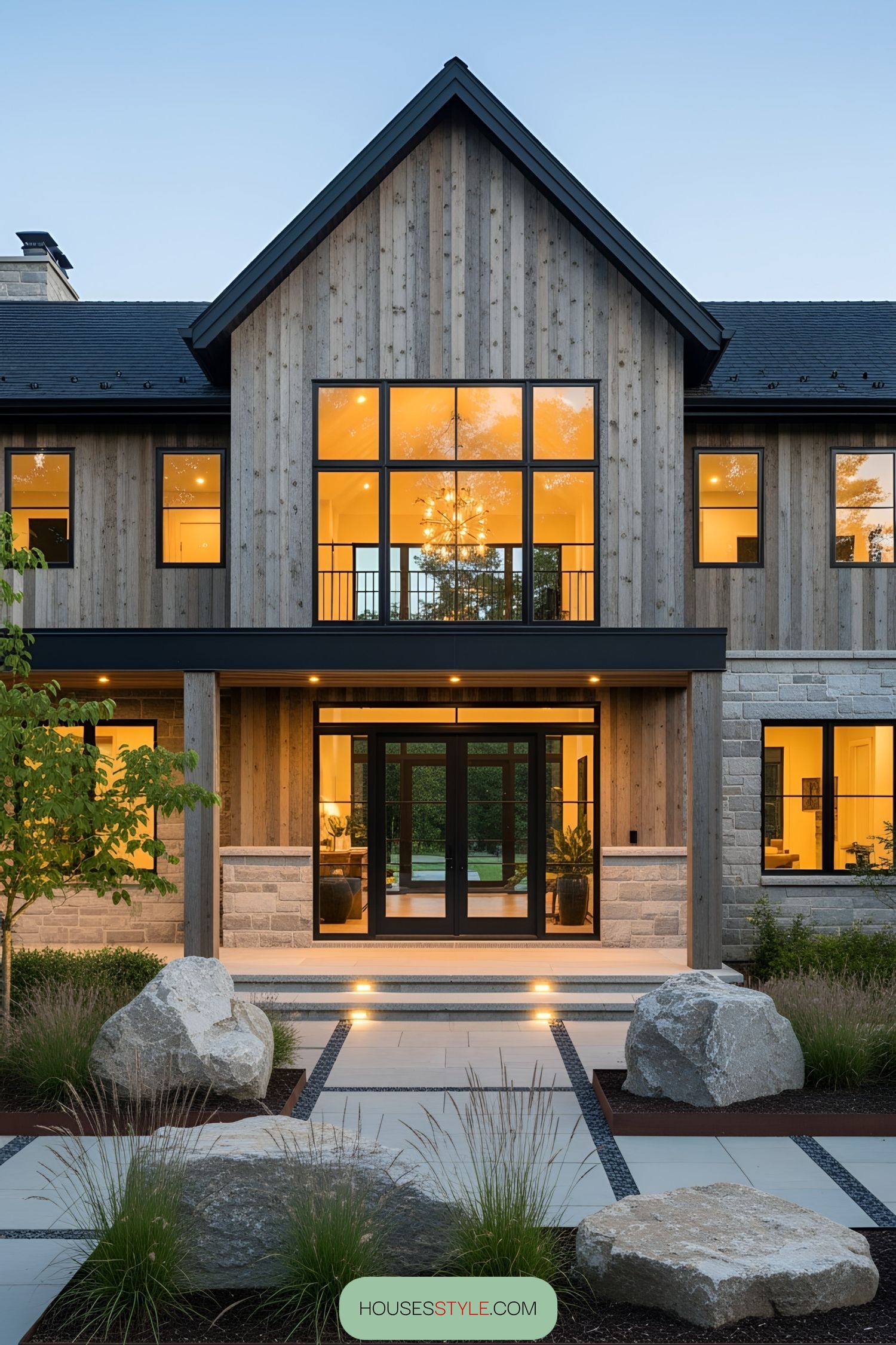 Rustic Style Meets Modern Design