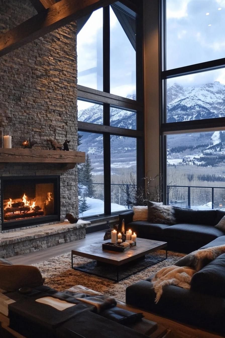 Cozy Cabin With Floor-to-Ceiling Stone Fireplace - photo 3