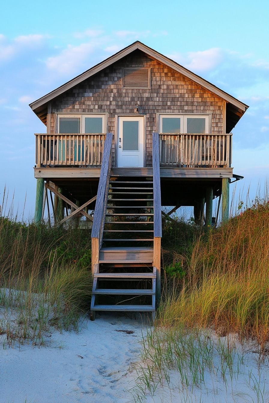 A Compact Getaway Steps From The Beach