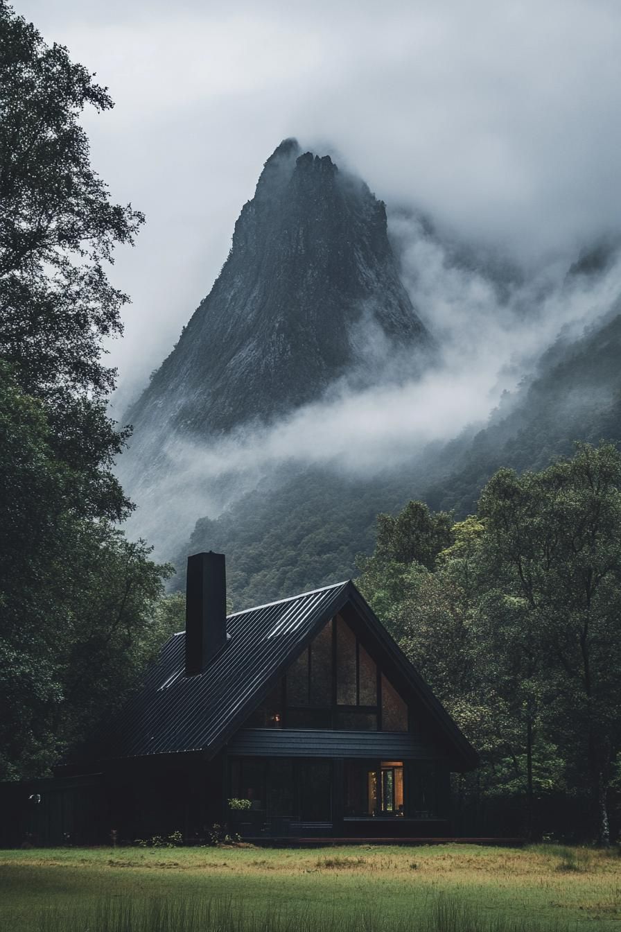 Gothic Revival Meets Sharp Modern Lines