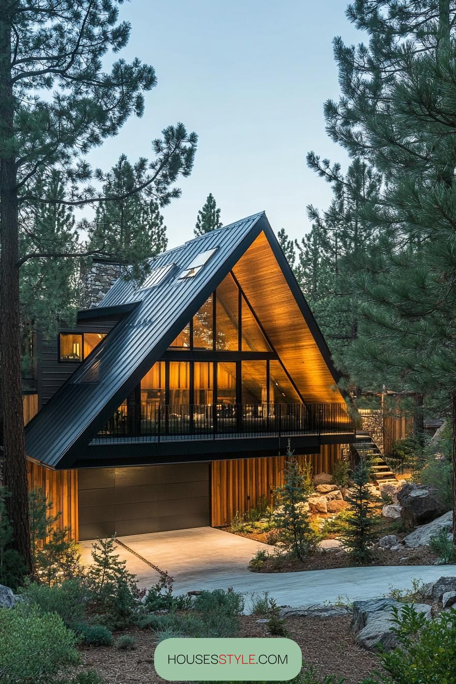 A-frame Cabin With Skylights - photo 2