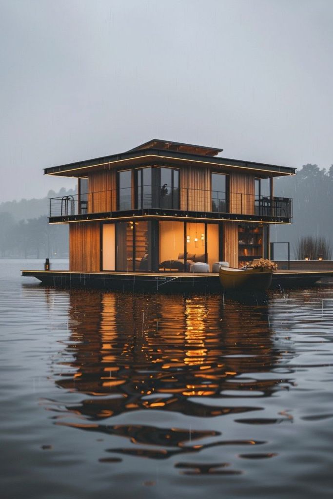 Customizable Modular Floating House