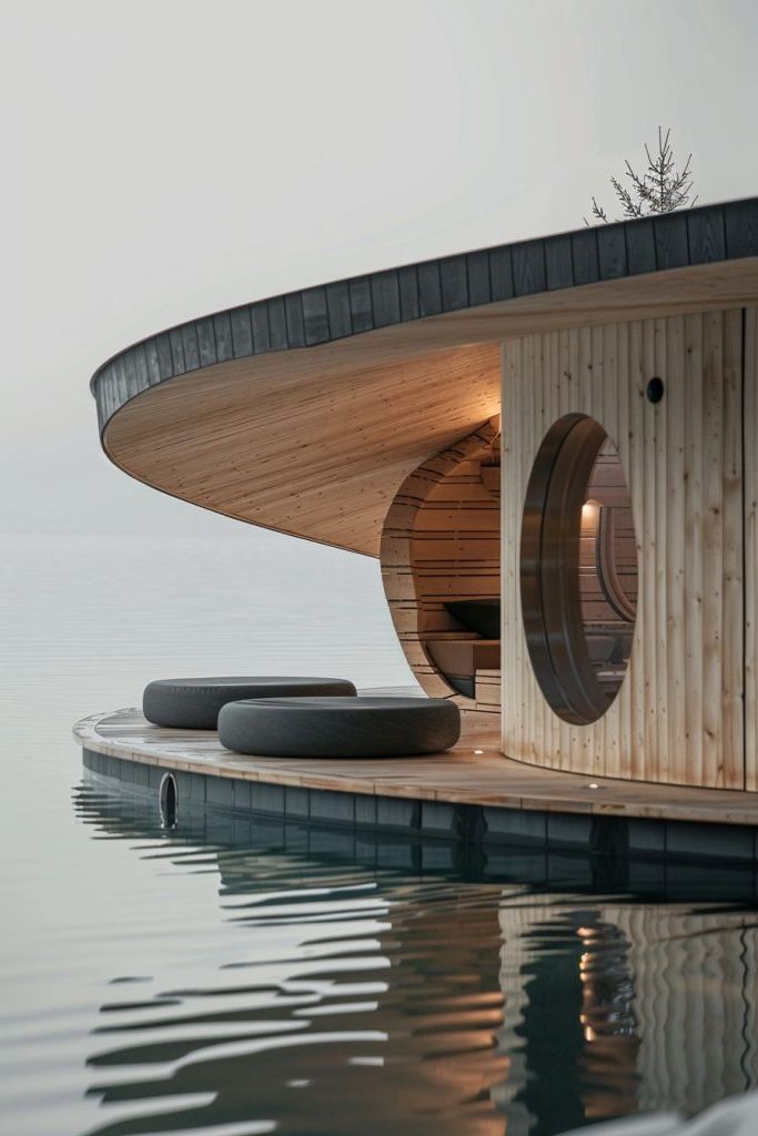Relaxing Floating Wellness Retreats