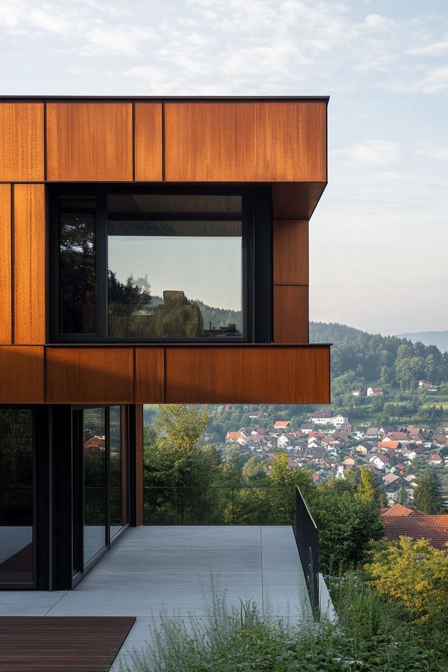 Timber and Corten Steel for an Industrial Edge - photo 3