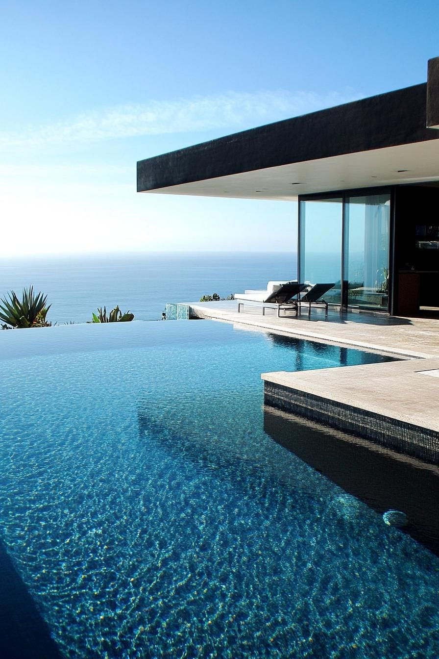 5) Geometric LED-lit Pool - photo 3
