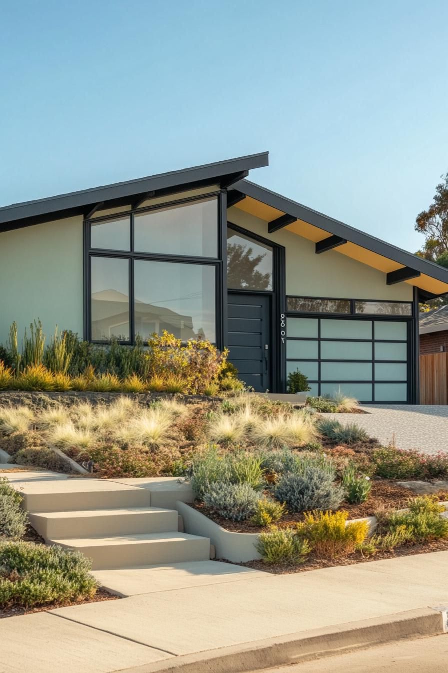 Symmetrical House Facade Design - photo 2