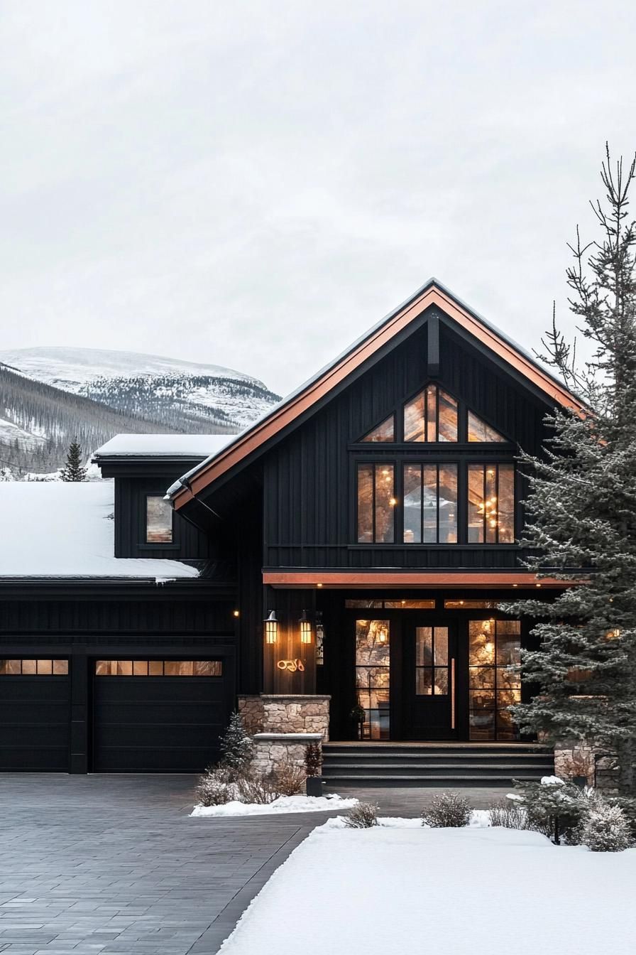 Rustic Dark Wood With Copper and Steel