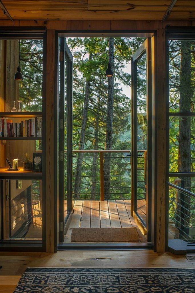 Cabin With Retractable Wall Panels - photo 3