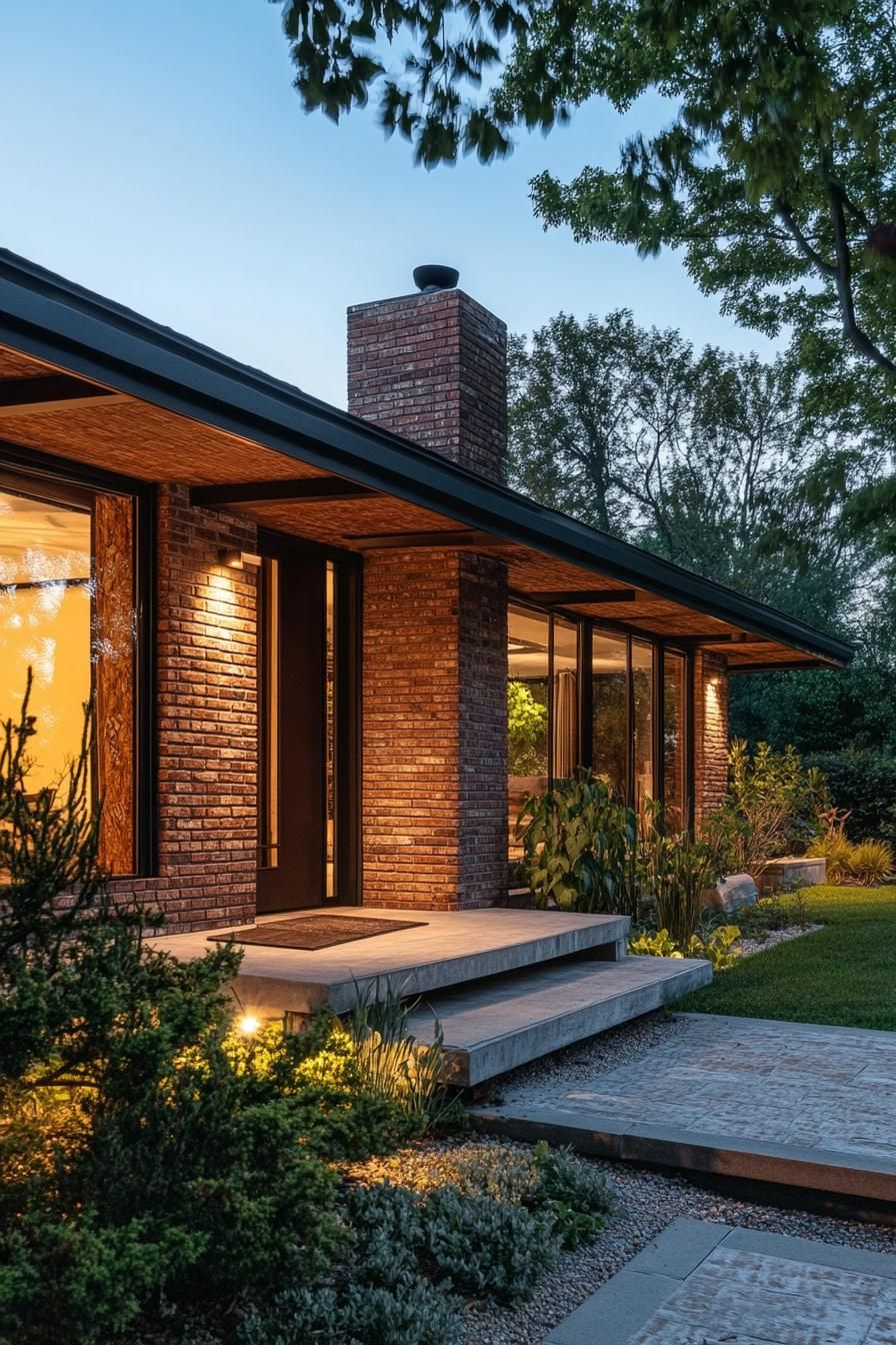 Exposed Brick and Stone Wall Facades - photo 3