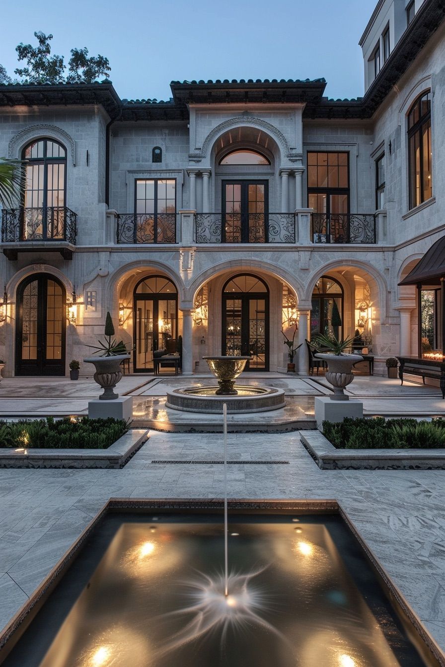 Secluded Courtyards With Fountains - photo 4