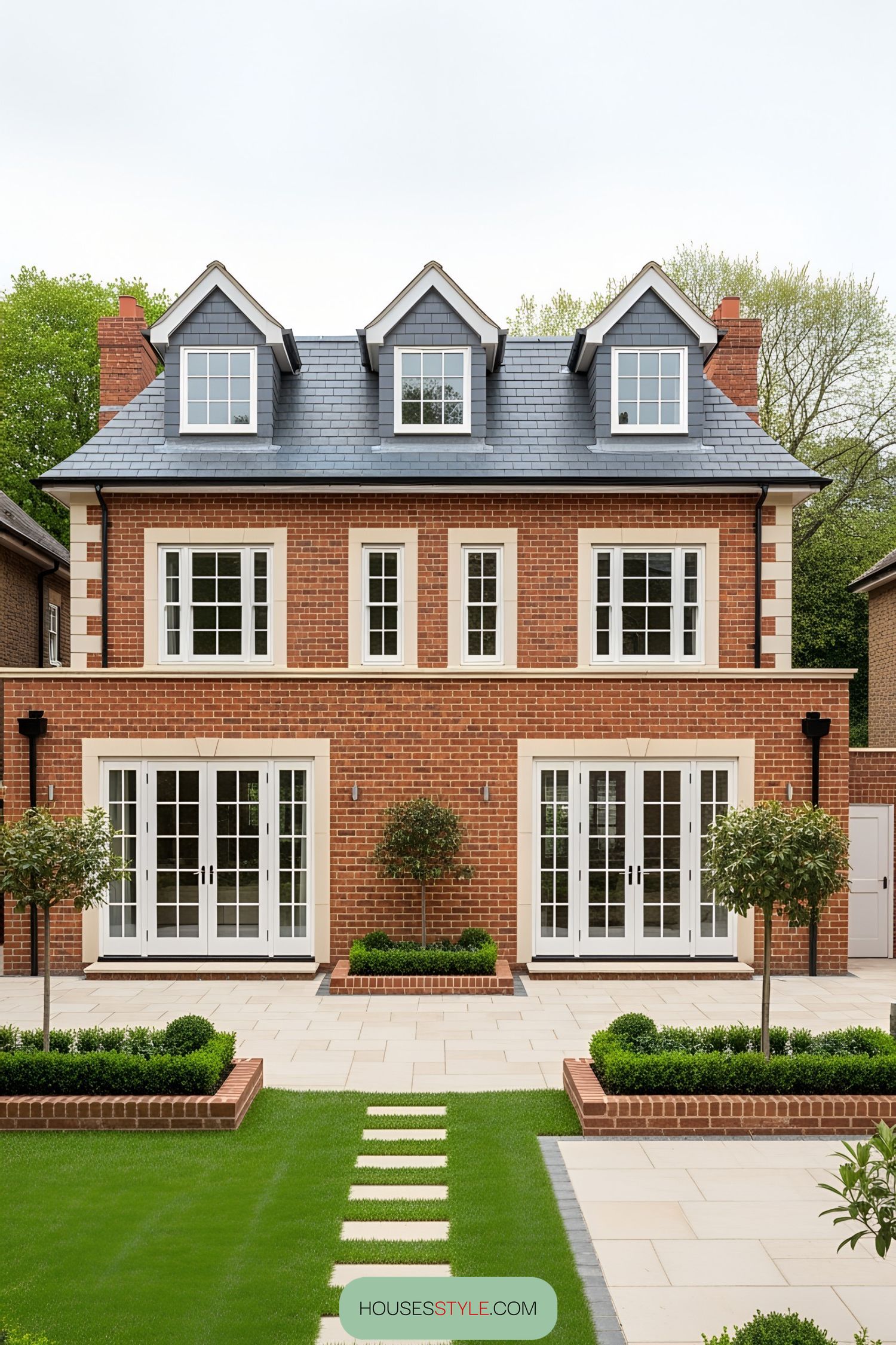 A Victorian Terrace Story in Red Brick Detail