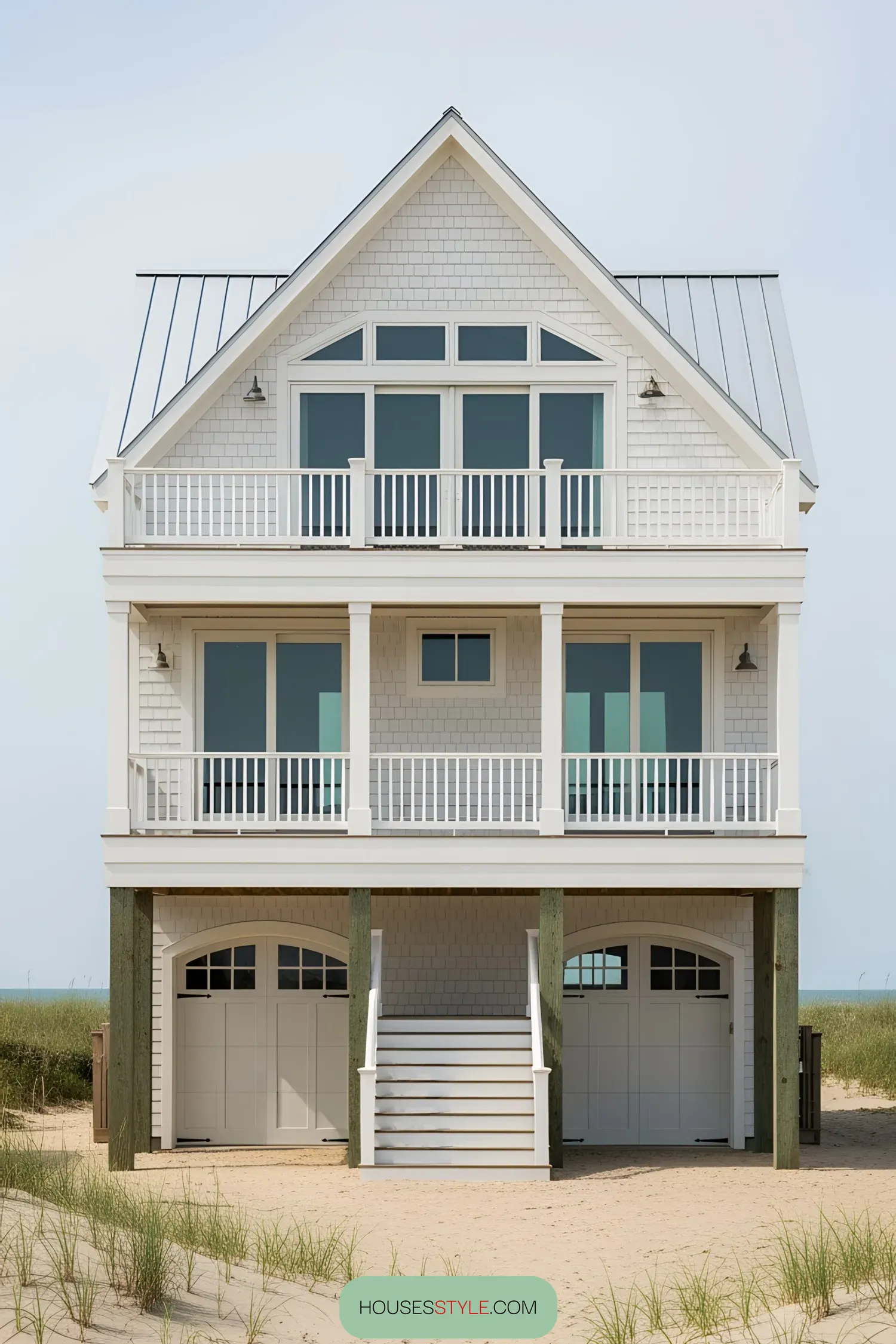 Sandy Shores and Stylish Beachfront Design