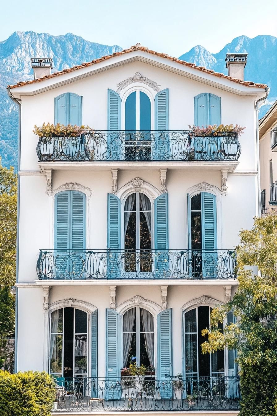 Ornate Wrought Iron Balconies - photo 4