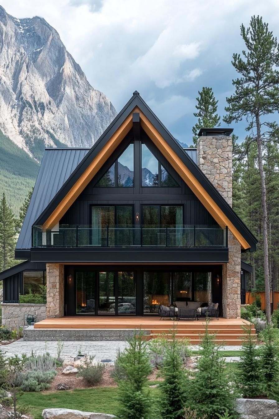 An A-Frame Chalet With Peak Views