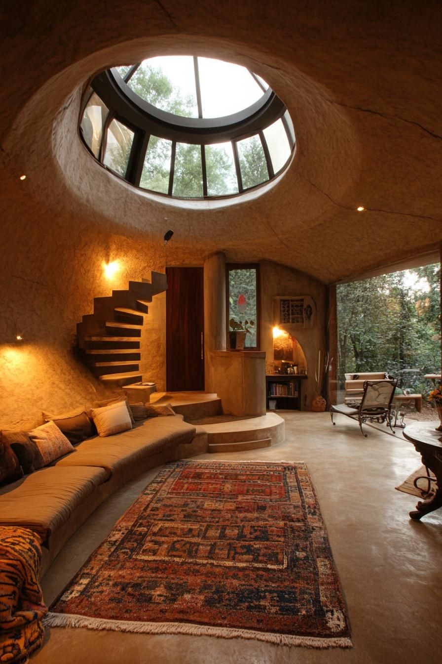 Dome Homes Designed for Passive Cooling Airflow