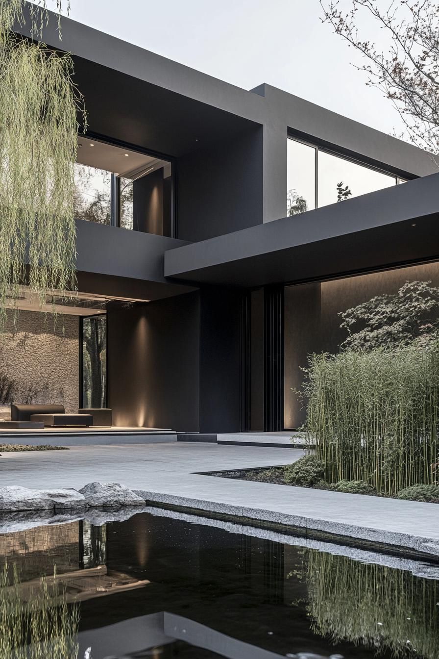Low-Profile Homes With Wide Overhangs and Hidden Gutters - photo 2