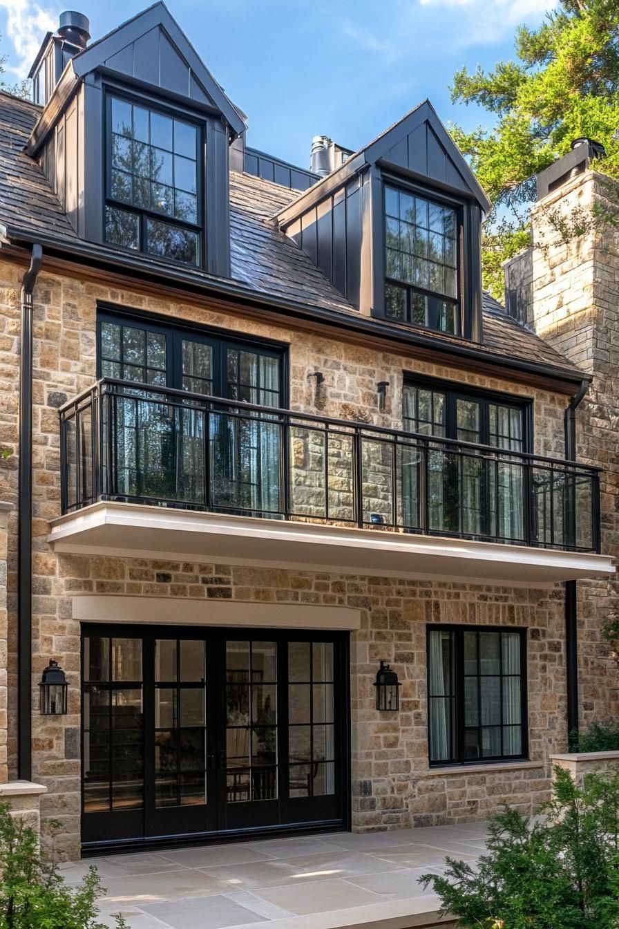 Second-story Balcony With Glass Railing - photo 2