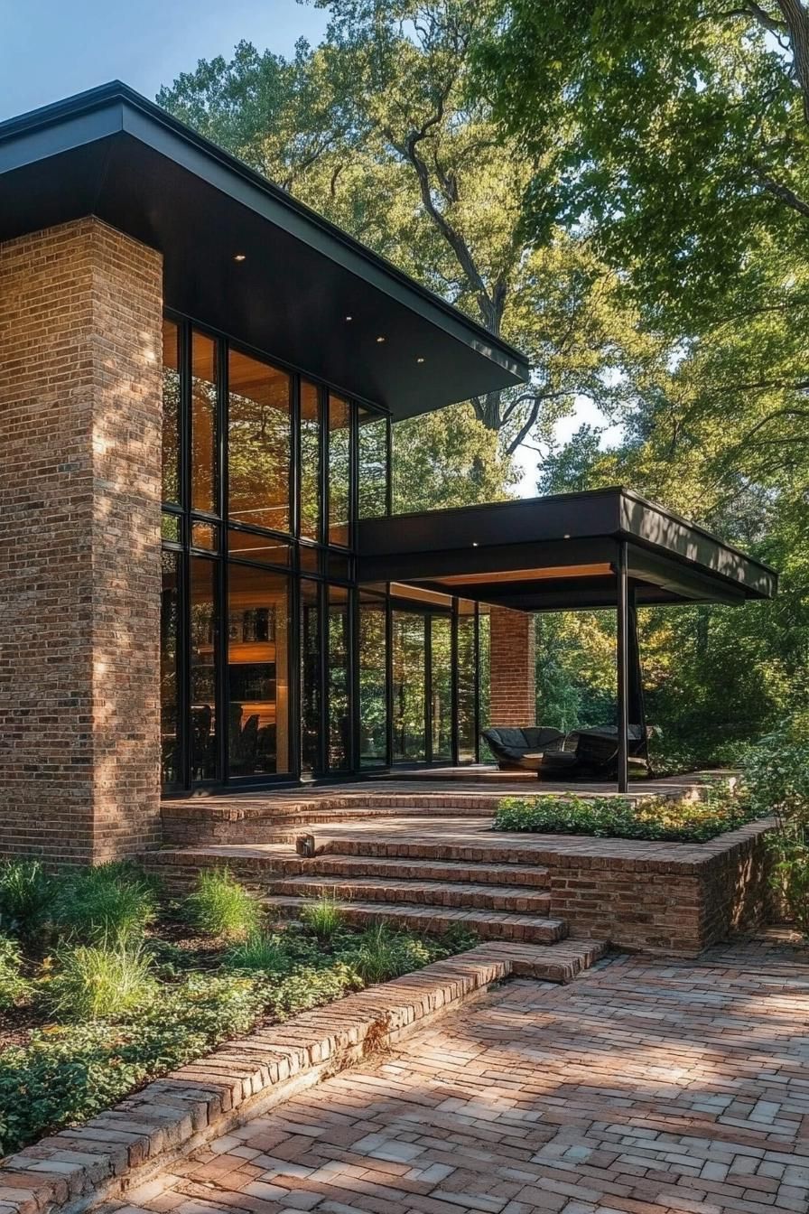 52 Charming Houses with Brick Exterior You Must See - photo 44