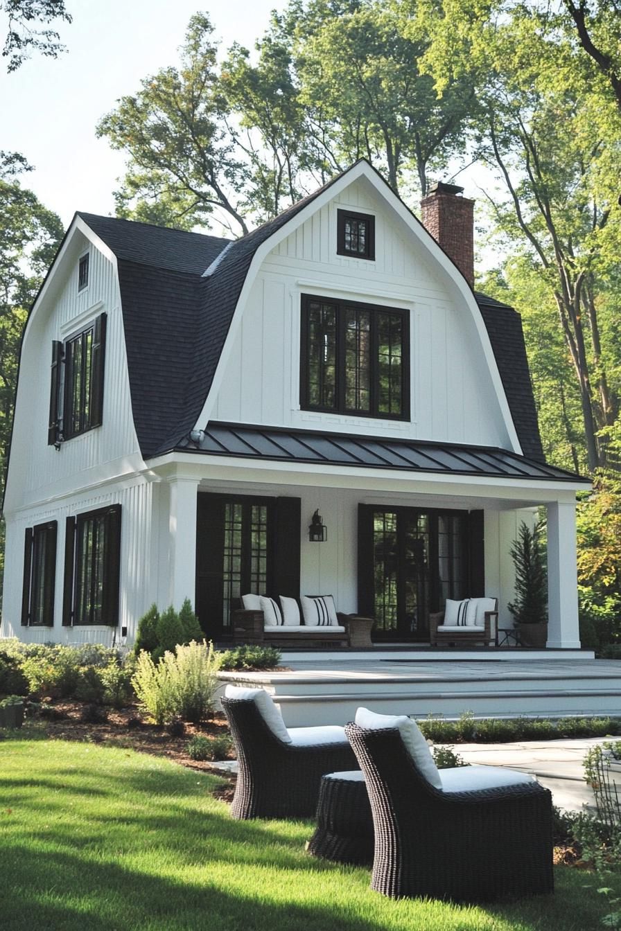 Dutch Colonial Gambrel Roof Style - photo 2