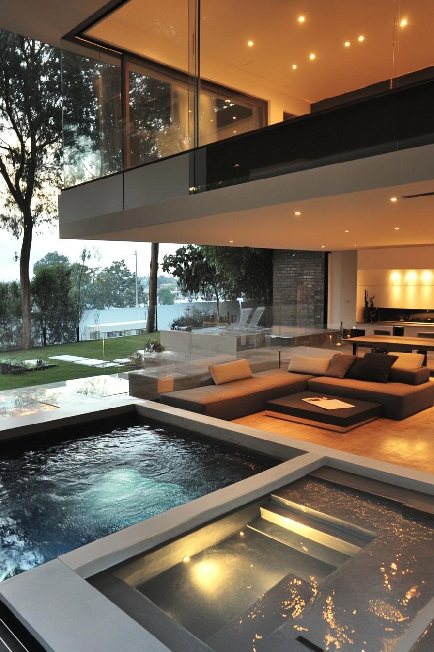 Poolside Sunken Living Room - photo 3