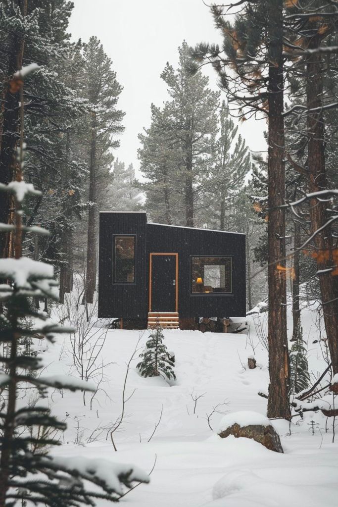 Modular Cabins With a Minimalist Style