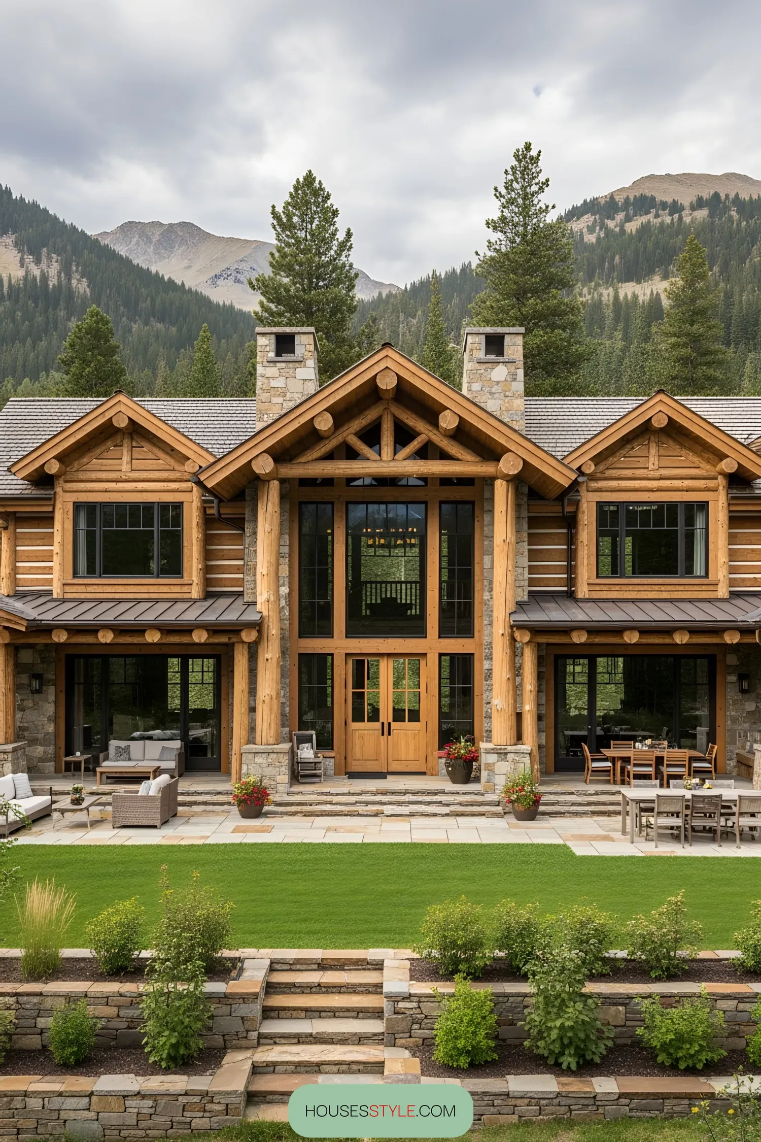 Timber and Stone Mountain Retreat