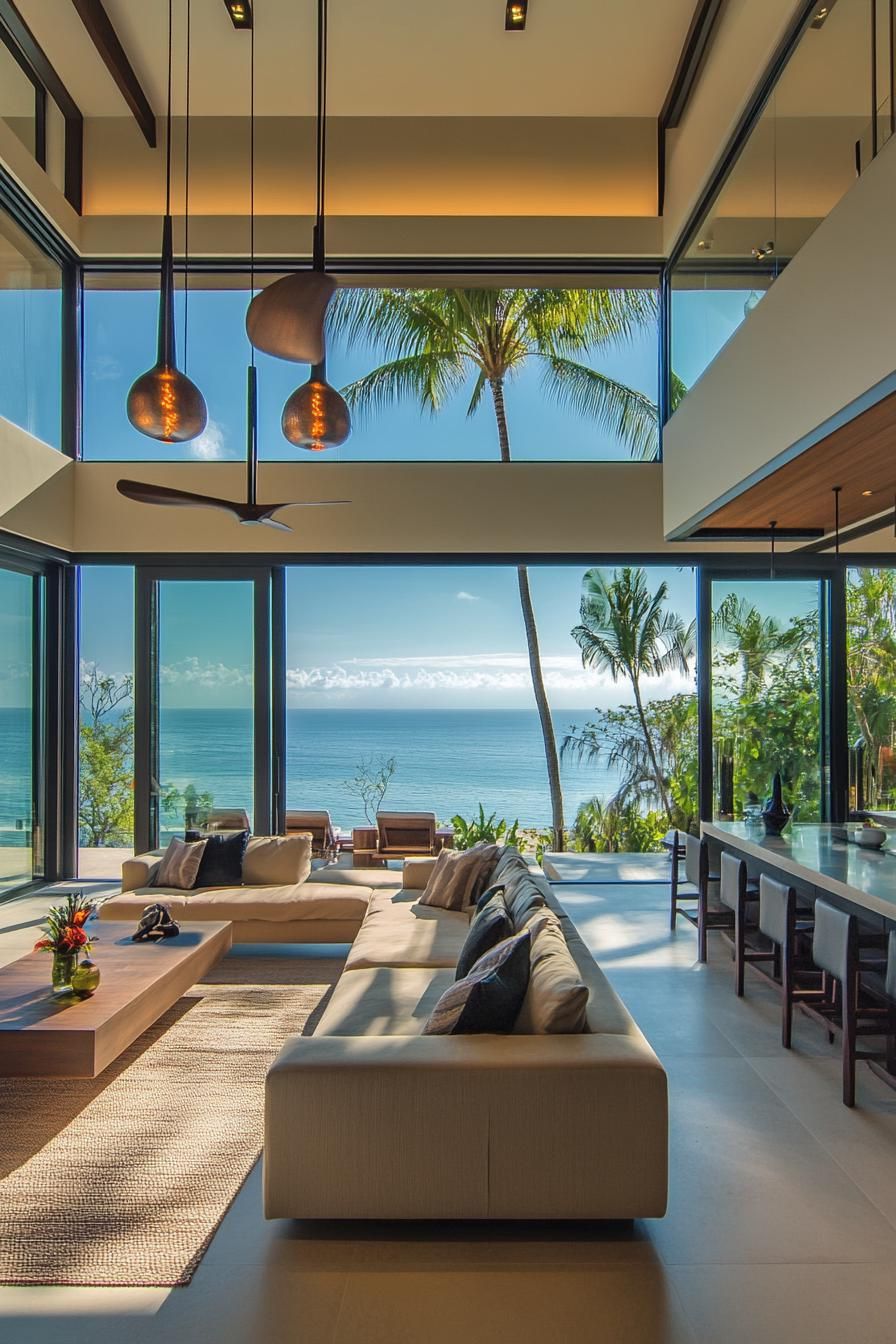 Minimalist Open-Plan Living Areas - photo 2