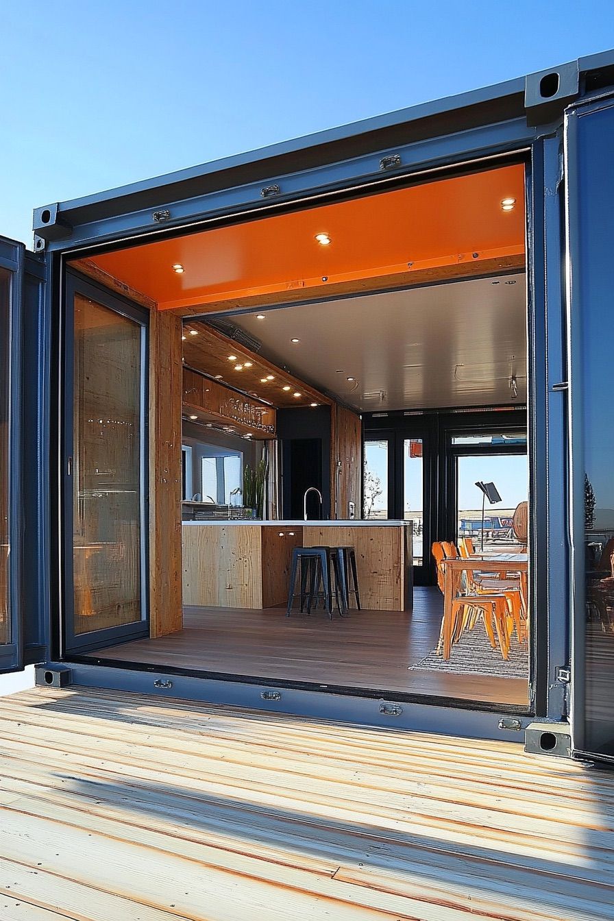Container Home With Retractable Walls - photo 3