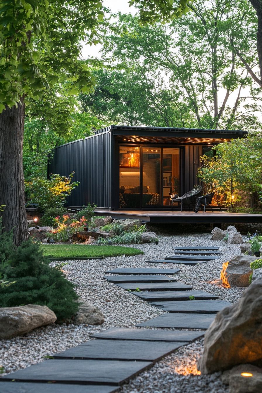 Zen Garden Container Retreat