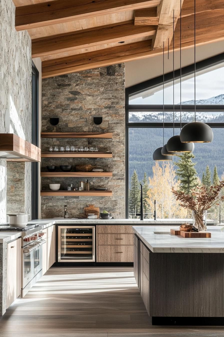 Kitchen Designed for Mountain Retreats - photo 3