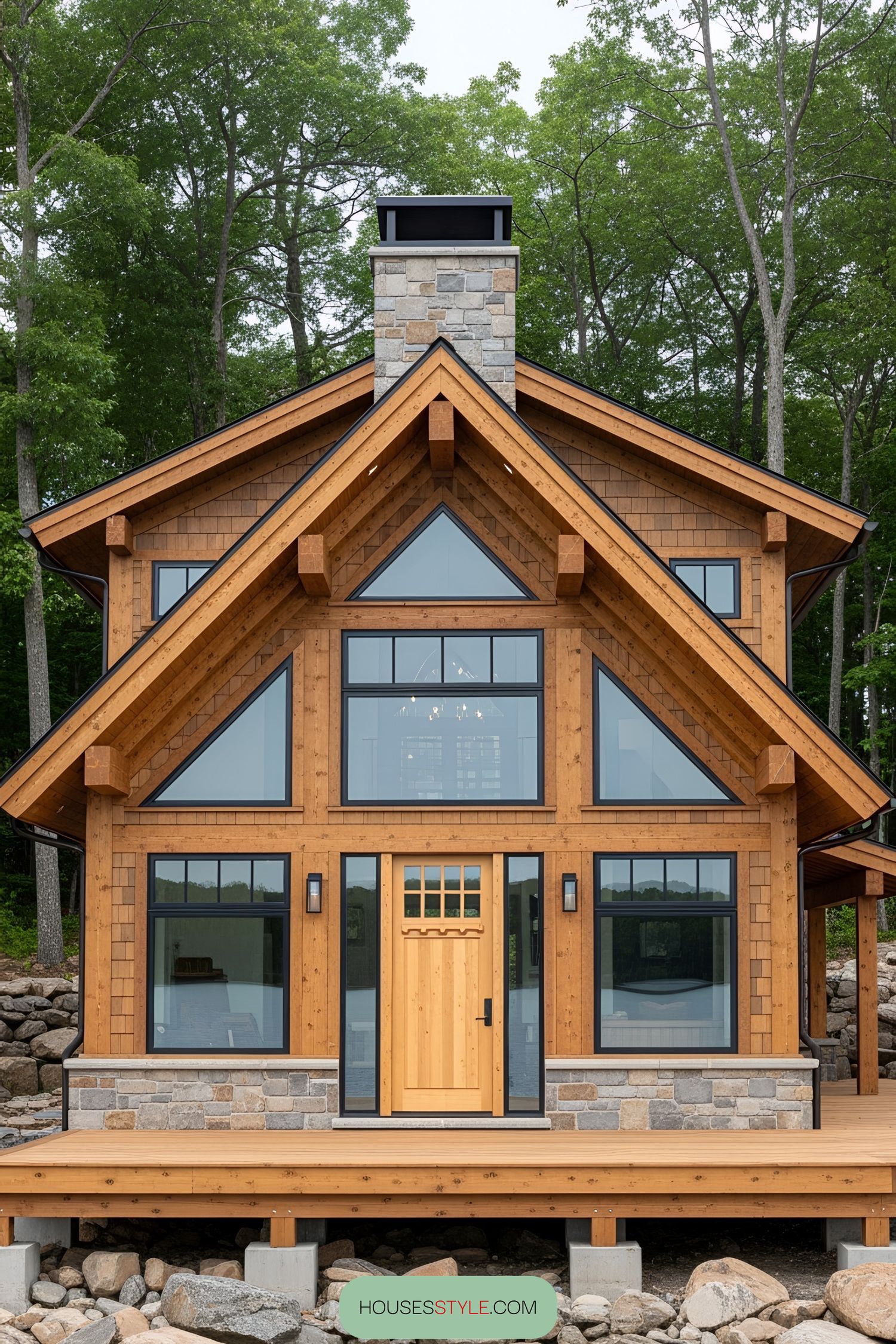 A-Frame Cabin Charm in the Forest