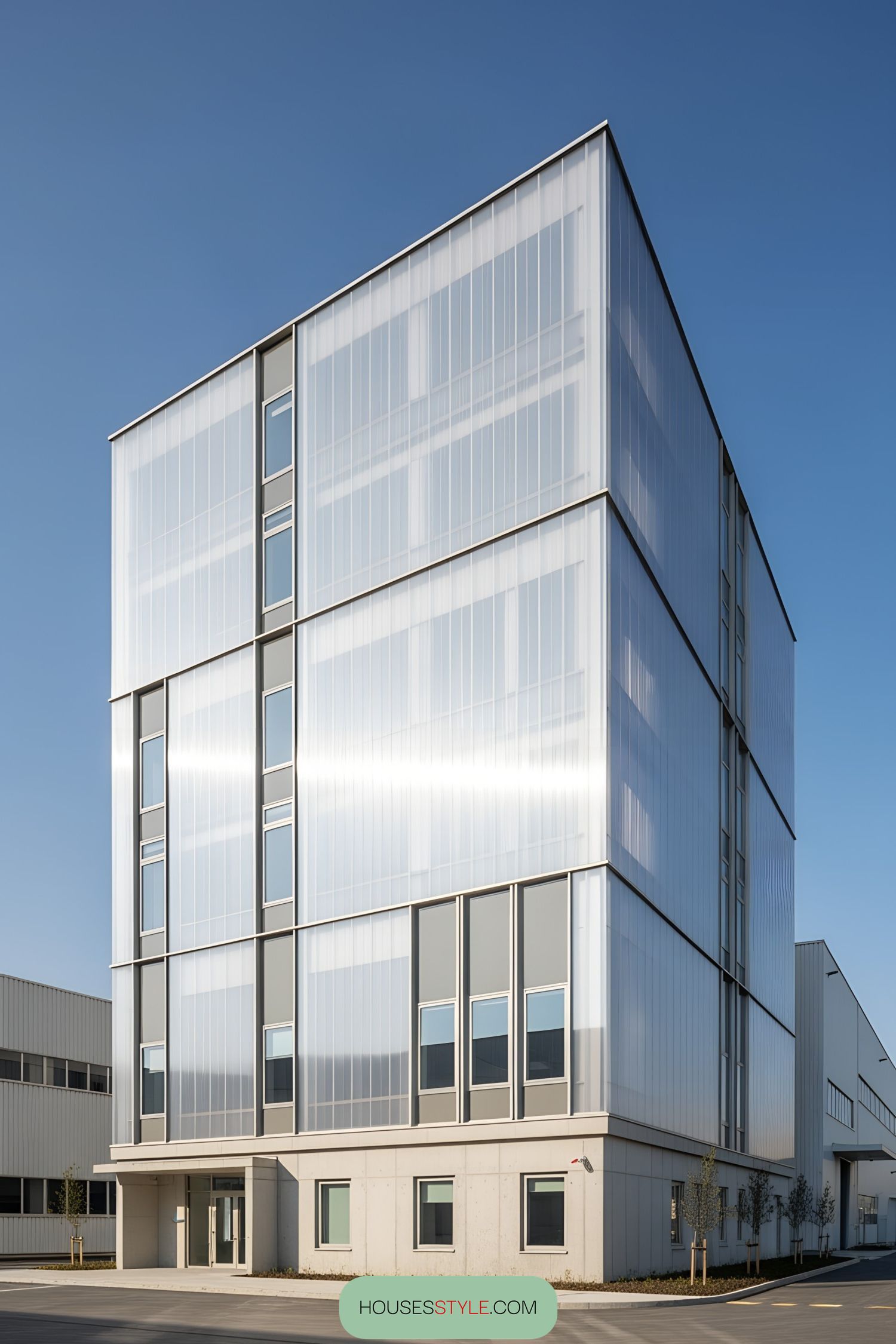 Glass Facades on a Towering Industrial Scale