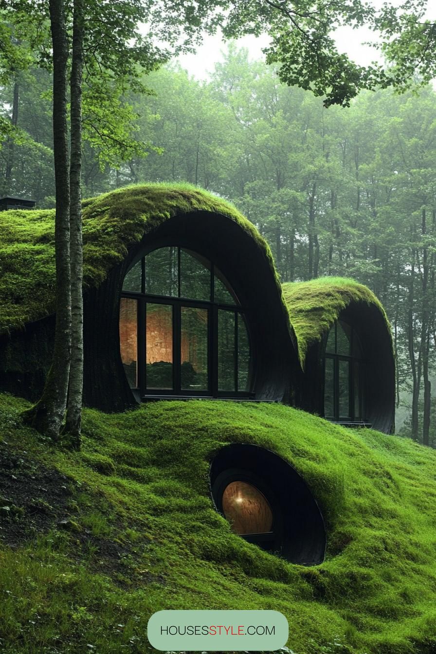 Hobbit-style House Built Into a Hillside - photo 4