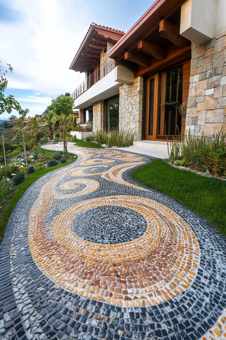 Mosaic Pathway Design Ideas