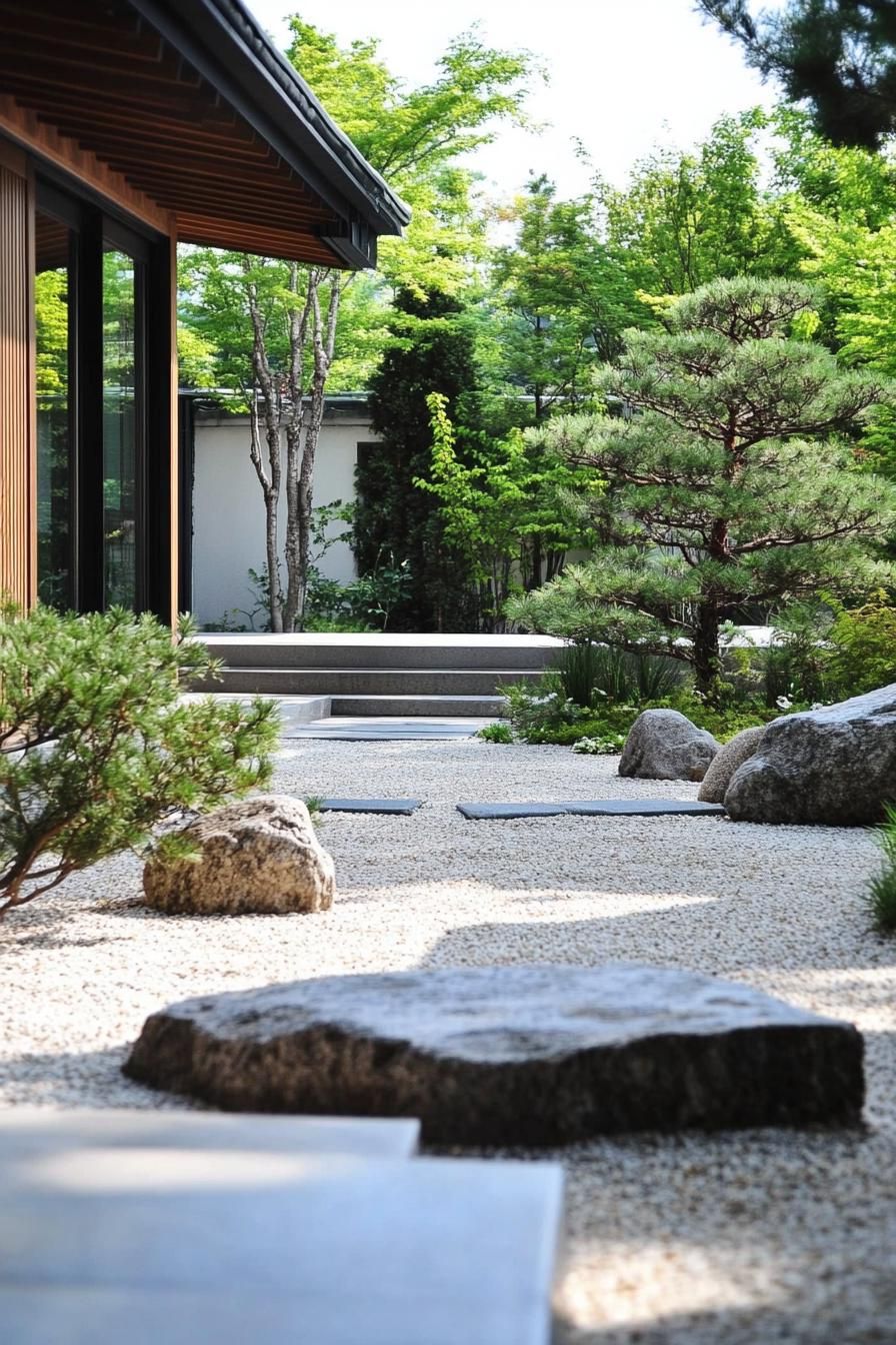 Peaceful Minimalist Zen Gardens - photo 3