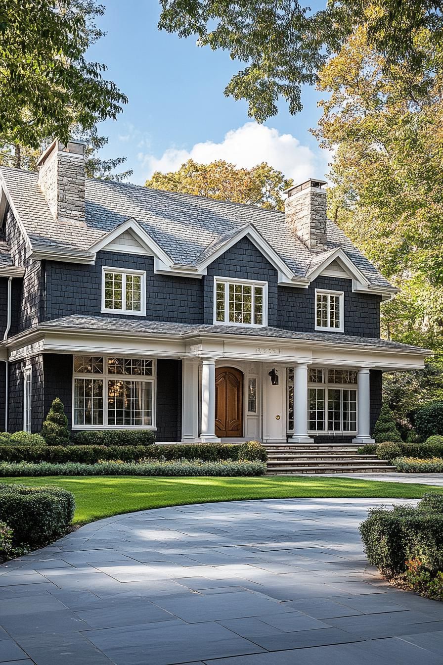 Elegant Suburban House Style